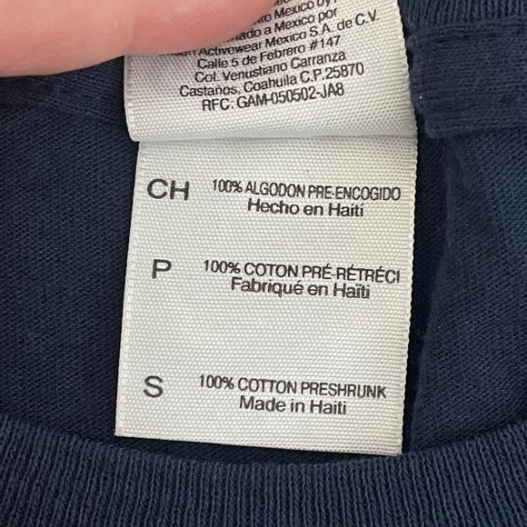 Gildan Blue Thunderbirds US Airforce Jet Print SS T-shirt Women's, Size S NWOT - Picture 4 of 7